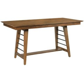 Abode Zane Medium Stain 72" Rectangular Dining Table