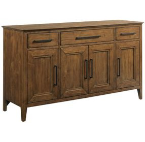 Abode Larson Medium Stain 3 Drawer Buffet