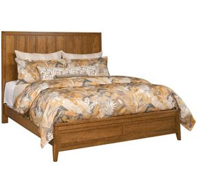 Lineage Cherry California King Panel Bed