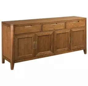 Aspire Strata Brown 74" TV Stand