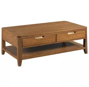 Aspire Profile Brown Rectangular Cocktail Table