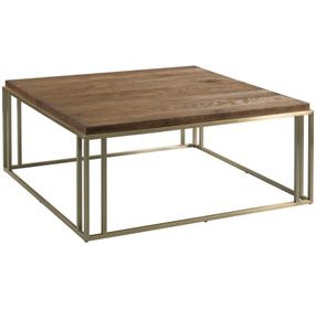 Brighton-Acquisitions Brighton Medium Stain Square Cocktail Table