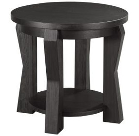 Freeport-Acquisitions Freeport Black Round Lamp Table