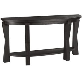 Freeport-Acquisitions Freeport Black D Shaped Sofa Table