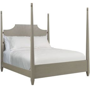 Patterson Gray King Poster Bed