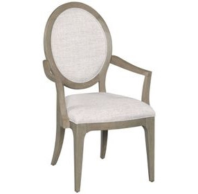 Clover Gray Upholstered Arm Chair
