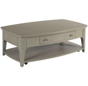 Avery Gray Oval Cocktail Table