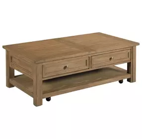Providence Brown Rectangular Coffee Table