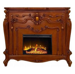 Picardy Honey Oak Rectangular Electric Fireplace
