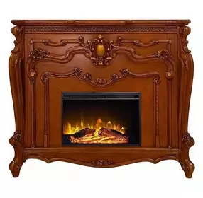 Picardy Honey Oak Rectangular Electric Fireplace