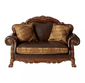 Dresden Brown 67" Loveseat