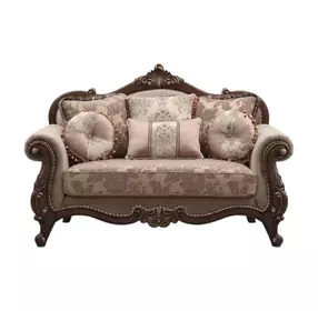 Mehadi Walnut 69" Loveseat