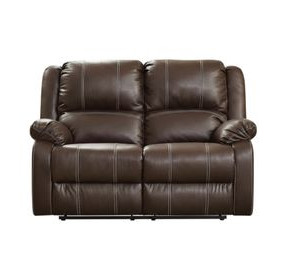Zuriel Brown Reclining 60" Loveseat