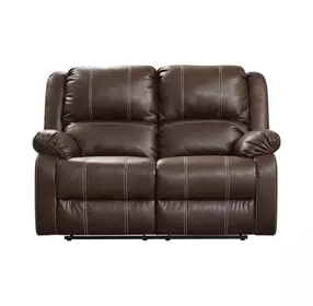 Zuriel Brown Reclining 60" Loveseat