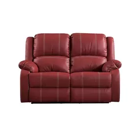 Zuriel Red Reclining 56" Loveseat