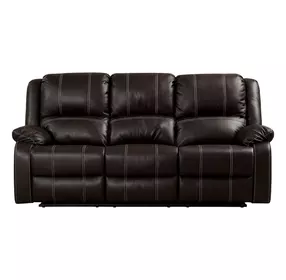 Zuriel Brown Reclining 78" Sofa
