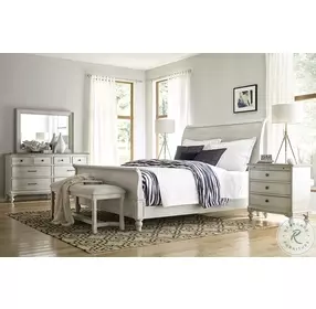 Litchfield Sunwashed Hanover Sleigh Bedroom Set