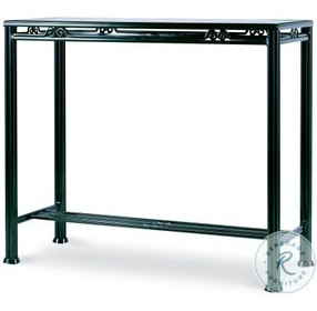 Augustine Tempered Glass And Litchfield Green Bar Table