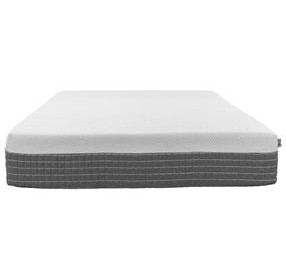 ReCharge White and Gray 12" Full Mattress