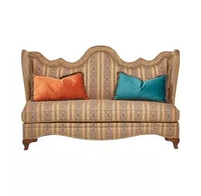 Grand Masterpiece Royal Sienna 78" Settee