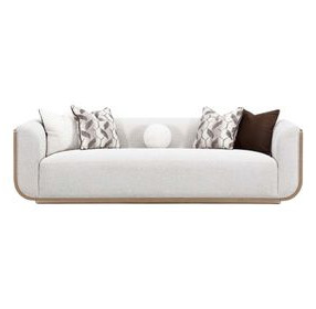 West Kensington Buff and Sea Salt Caramel 101" Sofa