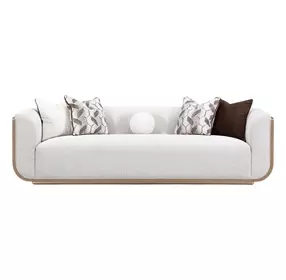 West Kensington Buff and Sea Salt Caramel 101" Sofa