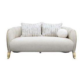 Scotts Square Cornsilk 74" Loveseat