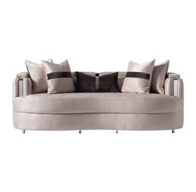 Carmela Zinc 104" Sofa