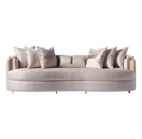 Carmela Almond Mansion Sofa