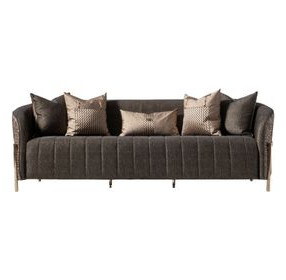 Lisbon Onyx 98" Sofa