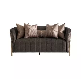 Lisbon Onyx 71" Loveseat