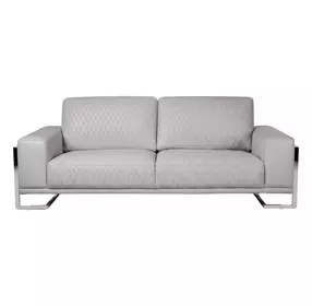 Mia Bella Light Gray 95" Sofa
