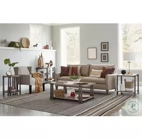 Hamilton Weathered Caramel And Smoked Charcoal Pasadena Occasional Table Set