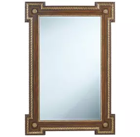 Althorp Heirloom and Italian Gold Rectangular Harlestone Mirror