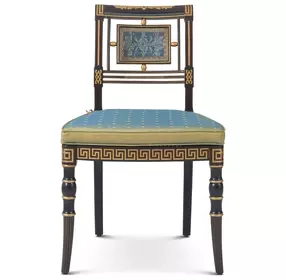 Althorp Blue Upholstered Lavinias Side Chair Set of 2