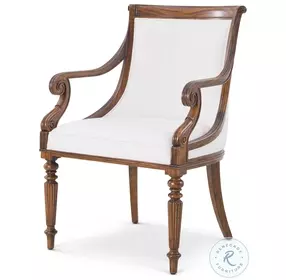 Floris Heirloom Upholstered Dining Arm Chair