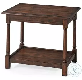 Lodge 28" Rectangular Side Table