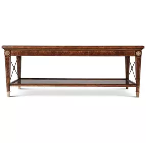 Althorp Rectangular Glass Top Cocktail Table