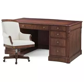 Althorp Heirloom 64" Bingham Executive Home Office Set