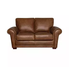 Maverick Cinnamon 67" Top Grain Leather Loveseat