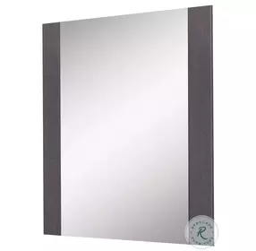 Alice Matte Gray Mirror