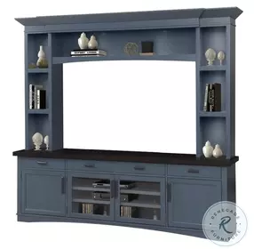 Americana Modern Denim Entertainment Center