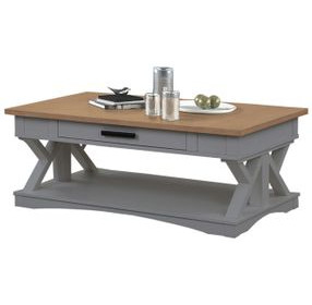Americana Modern Dove Cocktail Table