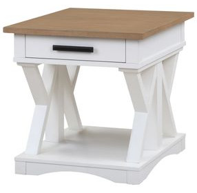Americana Modern Cotton End Table