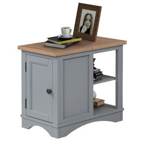 Americana Modern Dove Chairside End Table