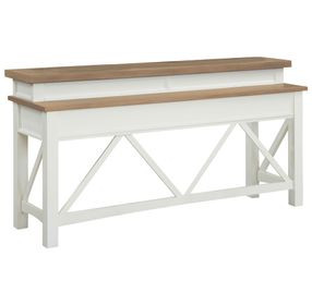 Americana Modern Cotton Everywhere Console Bar Table