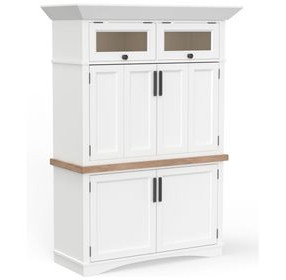 Americana Modern Cotton Workstation With LED Light