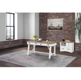 Americana Modern Cotton 60" Writing Home Office Set