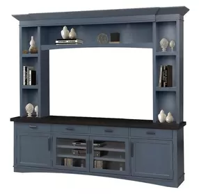 Americana Modern Denim Entertainment Center