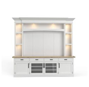 Americana Modern Cotton Entertainment Wall